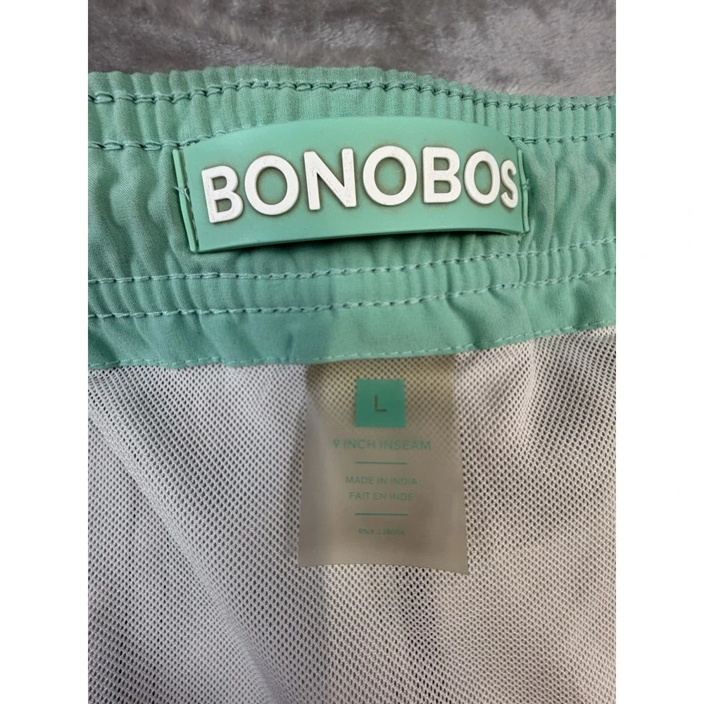 BONOBOS Swim Trunks Men's Large x9 Vibrant Floral Coastal Resort Pool Beachwear‎
